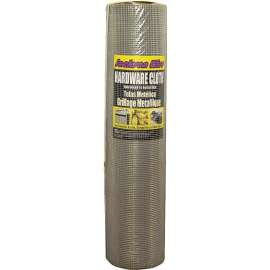 Jackson Wire 11 05 39 13 Hardware Cloth, 100 ft L, 48 in W, 23 Gauge, 1/4 x 1/4 in Mesh, Galvanized