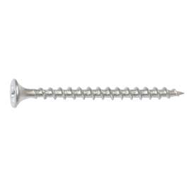 MIDWEST FASTENER 10517 Deck Screw, 6 in Thread, 2 in L, Coarse Thread, Bugle Head, Phillips Drive, Dacrotized, 1 PK