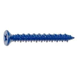 MIDWEST FASTENER 09274 Masonry Screw, 3/16 in Dia, 1-3/4 in L, Steel
