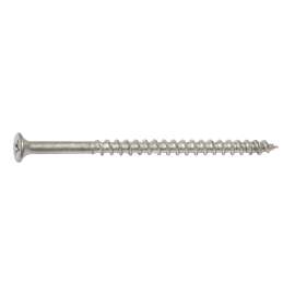 MIDWEST FASTENER 08163 Deck Screw, 10-8 Thread, 3-1/2 in L, Coarse Thread, Bugle Head, Phillips Drive, Steel, Dacrotized
