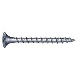 MIDWEST FASTENER 07908 Deck Screw, #6-8 Thread, 1-5/8 in L, Coarse Thread, Bugle Head, Phillips Drive, Steel, Dacrotized