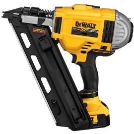 DeWALT DCN692M1 Nailer Kit, Battery Included, 20 V, 4 Ah, 55 Magazine, 30 deg Collation, Strip Collation, Nail Fastener