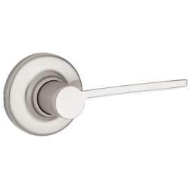 Weiser Ladera Series 9GLC1010-026 Passage Lever, 4-3/16 in L Lever, Zinc, Satin Nickel