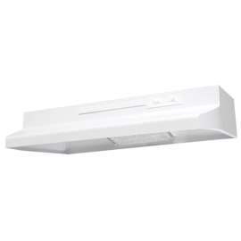 Air King Advantage AV Series AV1363 Range Hood, 180 cfm, 2 Fan, 36 in W, 12 in D, 6 in H, Steel, White