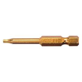 GRK Fasteners 86419 Drive Bit, T10 Drive, Star, Torx Drive, Hex Shank, 2 in L, Hardened Steel