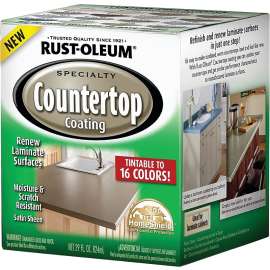 RUST-OLEUM SPECIALTY 246068 Countertop Paint, Liquid, Solvent-Like, 824 mL
