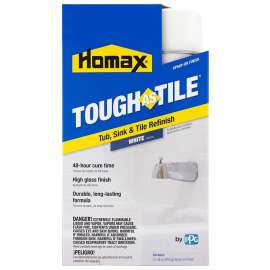 Homax 3157 Epoxy Spray Paint, High-Gloss, White, 32 oz, Aerosol Can