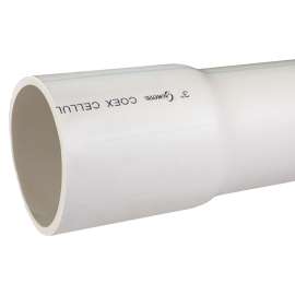 GENOVA 51133 Pipe, 3 in, 20 ft L, SCH 40 Schedule