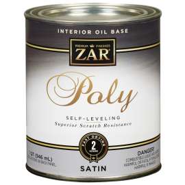 ZAR 32912 Polyurethane, Liquid, Clear, 1 qt, Can