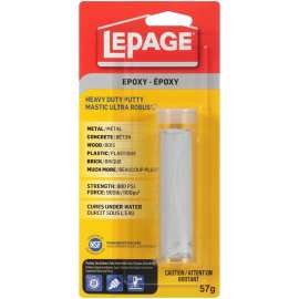 LePage Repair Express 716987 Epoxy Putty, Blue, Solid, 57 g Cylinder