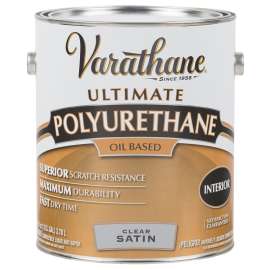 VARATHANE 242176 Interior Classic Polyurethane, Liquid, Clear, 1 gal, Can