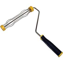 BENNETT YBST HD5-240 Paint Roller Frame, 9-1/2 in L Roller, Ergonomic Handle, Black/Yellow Handle