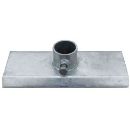Multinautic 11108 Base Plate, 6 x 12 in, Galvanized Steel