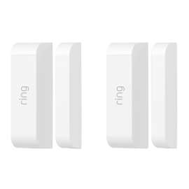 Ring 4XD3S7-0EN0 Wireless Alarm Contact Sensor, 250 ft Detection, White