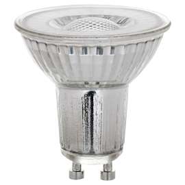 Feit Electric BPMR16GU10500950CA/3 LED Bulb, Track/Recessed, MR16 Lamp, 50 W Equivalent, GU10 Lamp Base, Dimmable