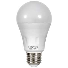 Feit Electric BPA19/G/LASER/LED LED Light Bulb, General Purpose, A19 Lamp, 40 W Equivalent, E26 Lamp Base, Green