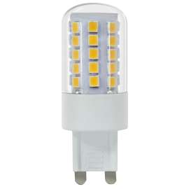 Feit Electric BPG940/830/LED LED Bulb, Specialty, Wedge Lamp, 40 W Equivalent, G9 Lamp Base, Dimmable, Clear