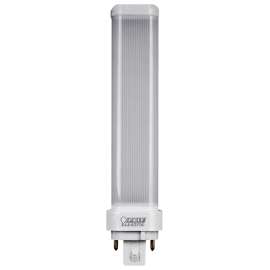 Feit Electric PL26E/H/841/LED LED Bulb, Specialty, 26 W Equivalent, GX24Q-3 Lamp Base, Cool White Light