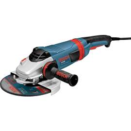 Bosch 1900 1974-8D High-Performance Large Angle Grinder, 15 A, 5/8-11 Spindle, 7 in Dia Wheel, 8500 rpm Speed