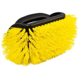 Professional Unger 975840 Deck Brush, 1-1/2 in L Trim, Yellow Bristle