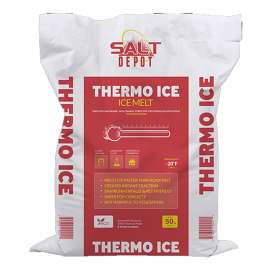 SALT DEPOT TI50 THERMO ICE Thermo Ice Melt, Crystalline, Purple, Slightly Aromatic, 50 lb Bag