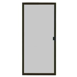 SCREEN TIGHT PSD36B Patio Screen Door, 36 in W, Sliding Screen, Aluminum, Bronze