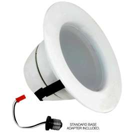 Feit Electric LEDG2R4/830/CAN Downlight, 9 W, 120 V, LED Lamp, Warm White