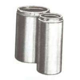 SELKIRK 208012 Chimney Pipe, 10 in OD, 12 in L, Stainless Steel