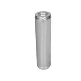 SELKIRK SuperVent 2100 JM6S6 Chimney Pipe, 10 in OD, 6 in L, Stainless Steel