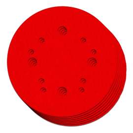Diablo DCD050ASTH50G Sanding Disc Pack, 5 in Dia, 60, 80, 100, 120, 220 Grit, Coarse, Medium, Ultra Fine, Universal