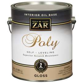 ZAR 32813 Polyurethane, Gloss, Liquid, Clear, 1 gal, Can