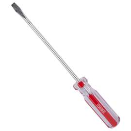 Vulcan Screwdriver, 1/4 in Drive, Slotted Drive, 9-1/2 in OAL, 6 in L Shank, Plastic Handle
