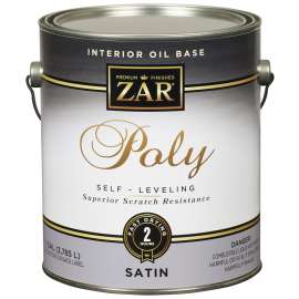 ZAR 32913 Polyurethane, Liquid, Clear, 1 gal, Can