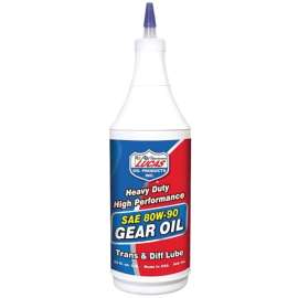 Lucas Oil 10043 Gear Oil, 80W-90, 1 qt Bottle
