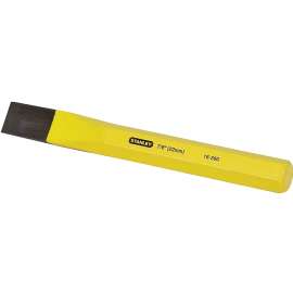 STANLEY 16-290 Cold Chisel, 7/8 in Tip, 8 in OAL, Vanadium Steel Blade