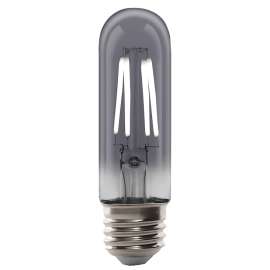 Feit Electric T10/SMK/VG/LED LED Bulb, Decorative, T10 Lamp, 25 W Equivalent, E26 Lamp Base, Dimmable, Smoke