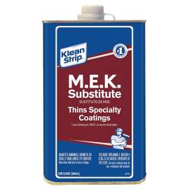 Klean Strip QME71SUB Methyl Ethyl Ketone Substitute, Liquid, 1 qt Metal Can