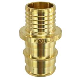 Apollo Valves ExpansionPEX Series EPXBC3434 Coupling, 3/4 in, Barb, Brass, 200 psi Pressure