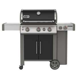 Weber Genesis II E-335 61016001 Gas Grill, 39,000 Btu/hr BTU, Liquid Propane, 3 -Burner, Stainless Steel Body