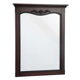 Foremost Astria Series ASCM2632 Mirror, Rectangular, 26 in W, 32 in H, Wood Frame, Wall Mounting