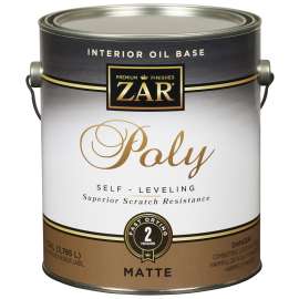 ZAR 33913 Polyurethane, Liquid, Antique Flat, 1 gal, Can