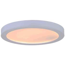 CANARM LED-SM11DL-WT-C Disk Light, 120 V, 22 W, LED Lamp, 1540 Lumens, 3000 K Color Temp, White Fixture
