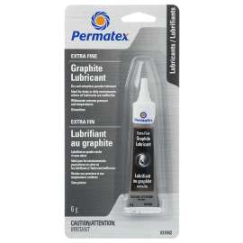Permatex 31842 Graphite Lubricant, 6 g Tube, Powder