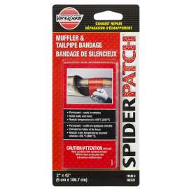 Permatex 90331 Muffler and Tailpipe Bandage, 2 in W, 42 in L, White, 800 deg F