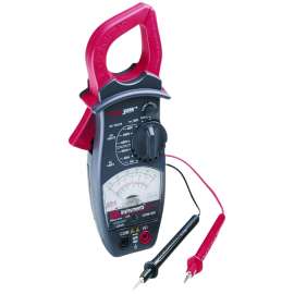 GB GCM-500 Clamp Meter, 600 A, 600 VAC, 60 VDC, 1000 Ohm, Analog Display, Black