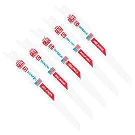 IMPERIAL BLADES IB606-5 Reciprocating Blade, 6 in L, 6 TPI