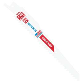 IMPERIAL BLADES IB606-B Standard Reciprocating Blade, 6 in L, 6 TPI, Bi-Metal Cutting Edge