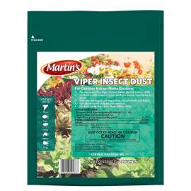 Martin's 82104017 Viper Insecticide Dust, Fine Powder, Home and Garden, 4 lb