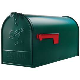 Gibraltar Mailboxes Elite E1600G00 Mailbox, 1475 cu-in Capacity, Galvanized Steel, Powder-Coated