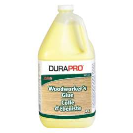 Dura Pro AW 2300-004 Woodworker's Glue, Yellow, 4 L, Jug